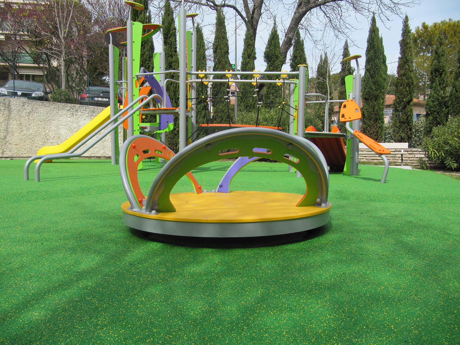 juego giratorio para parques infantiles