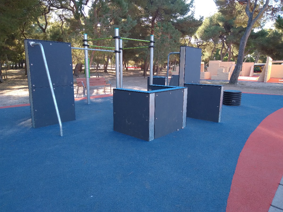 parkour park castellon