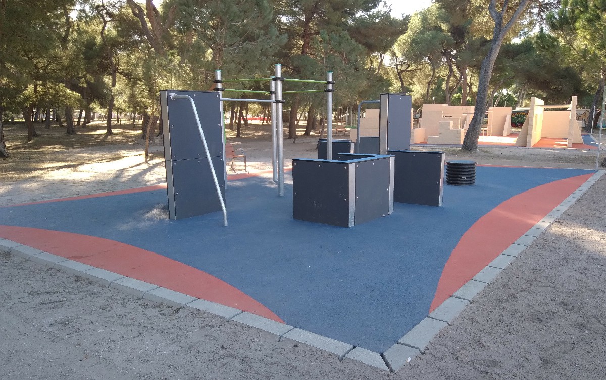 parkour park castellon