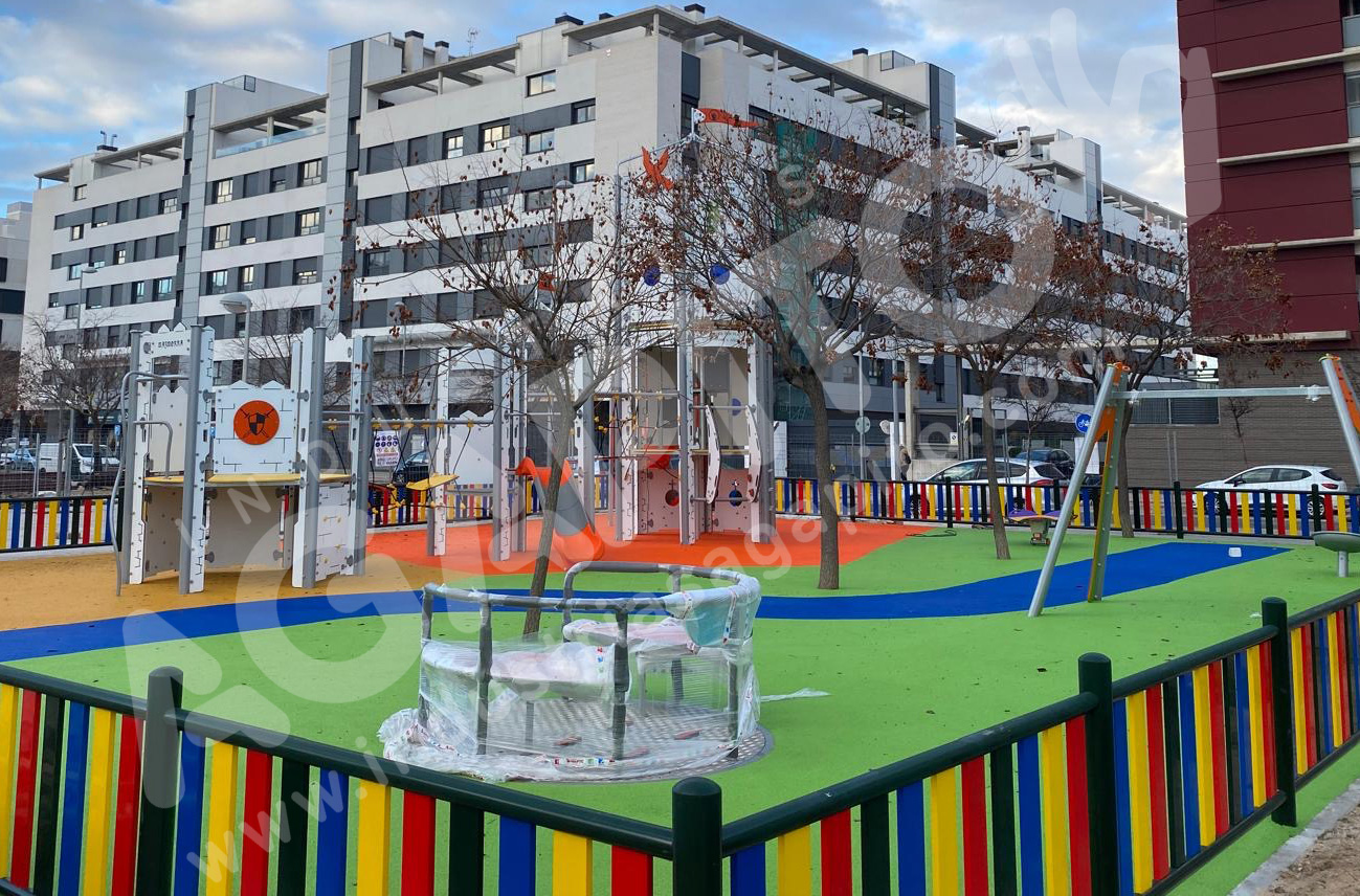 parque infantil epdm madrid ingenieros fortaleza