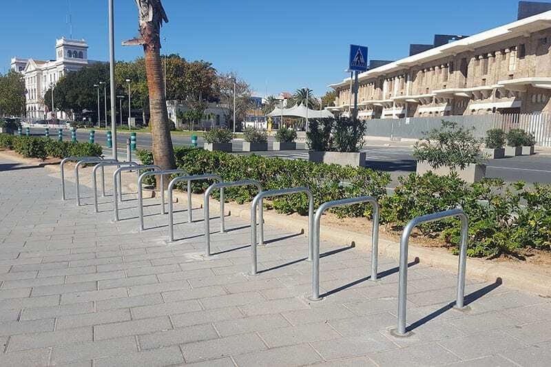 stand alone bike rack