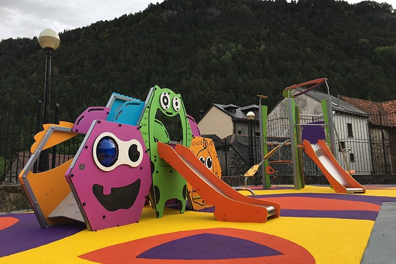 multiestructura tematica monster para parque infantil