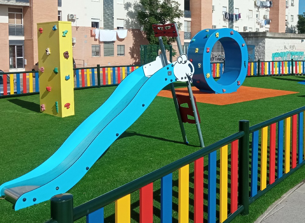 tobogan tematizado parques infantiles exterior