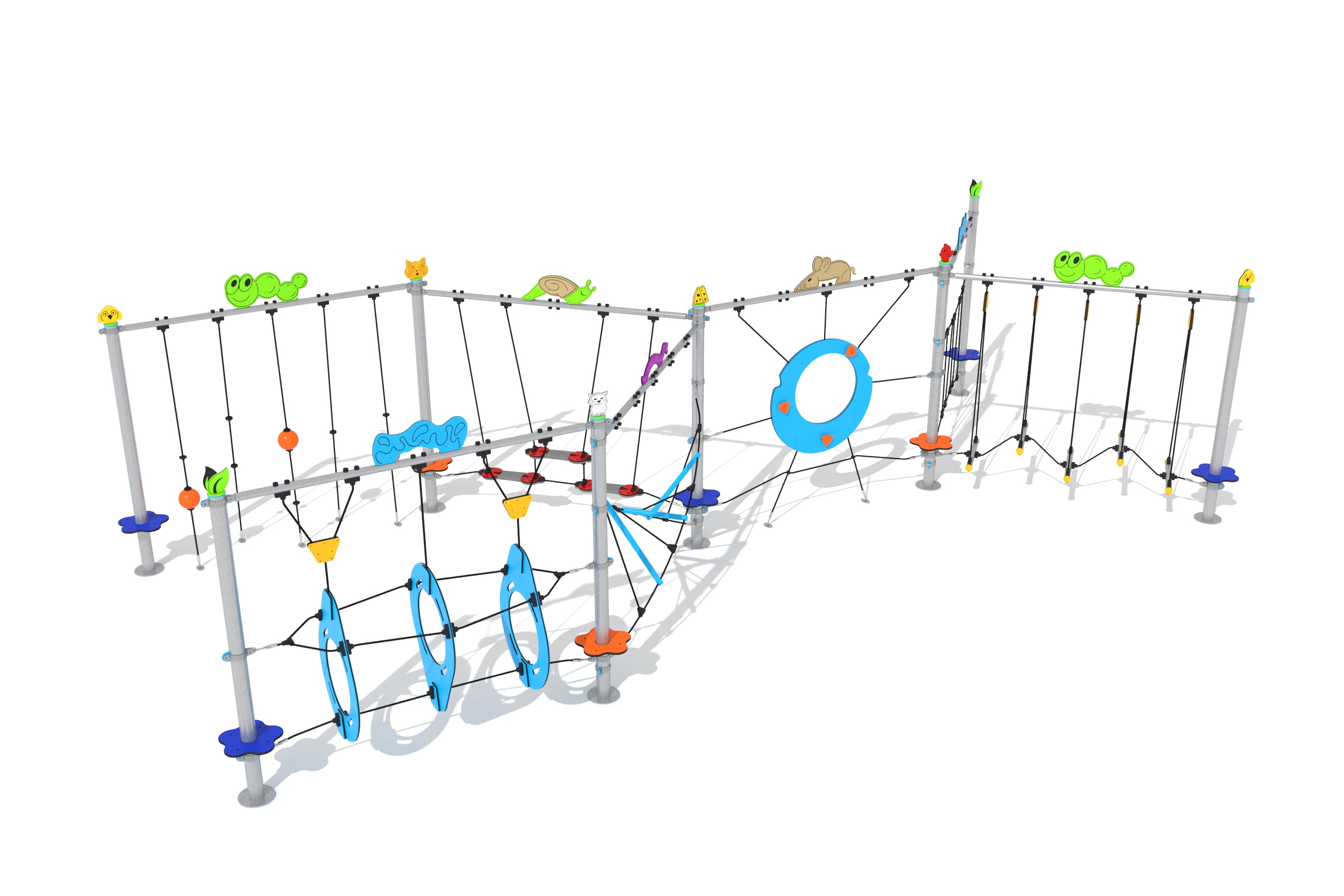 circuito cuerdas cruce caminos