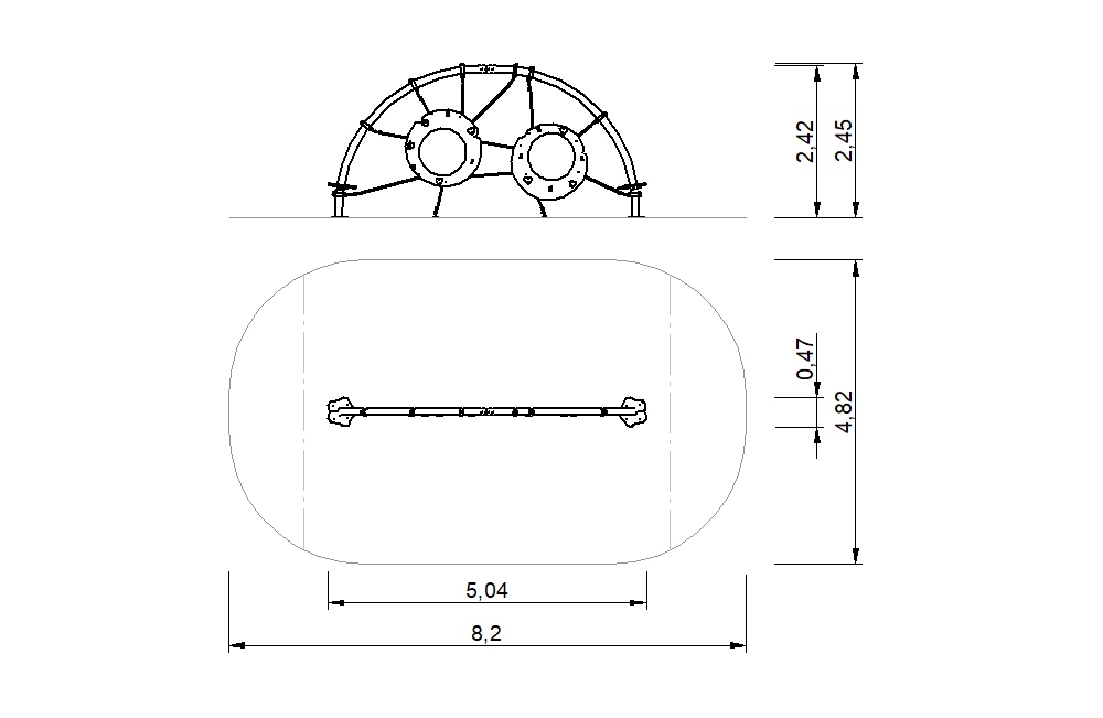 circuito cuerdas los ojos 2d