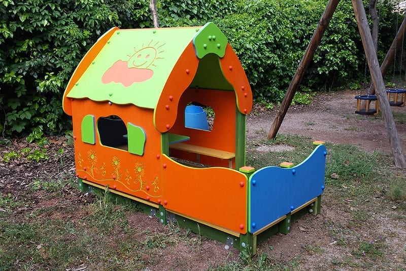 casita infantil para parques ifnantiles