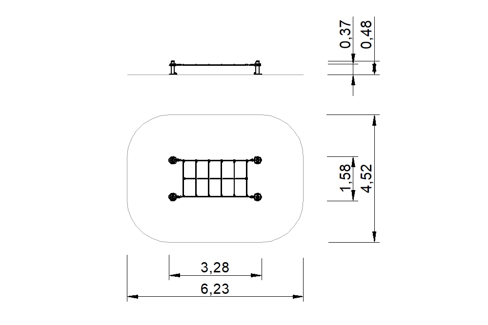 circuito ocr red horizontal 2d