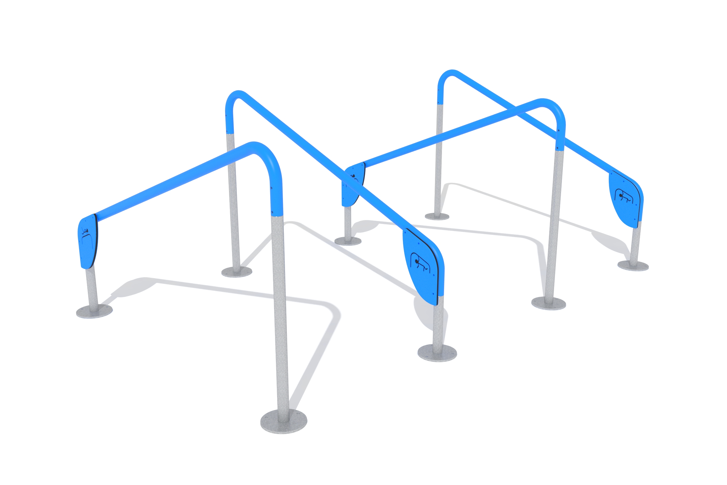 circuito ocr vallas salto alternas 3d